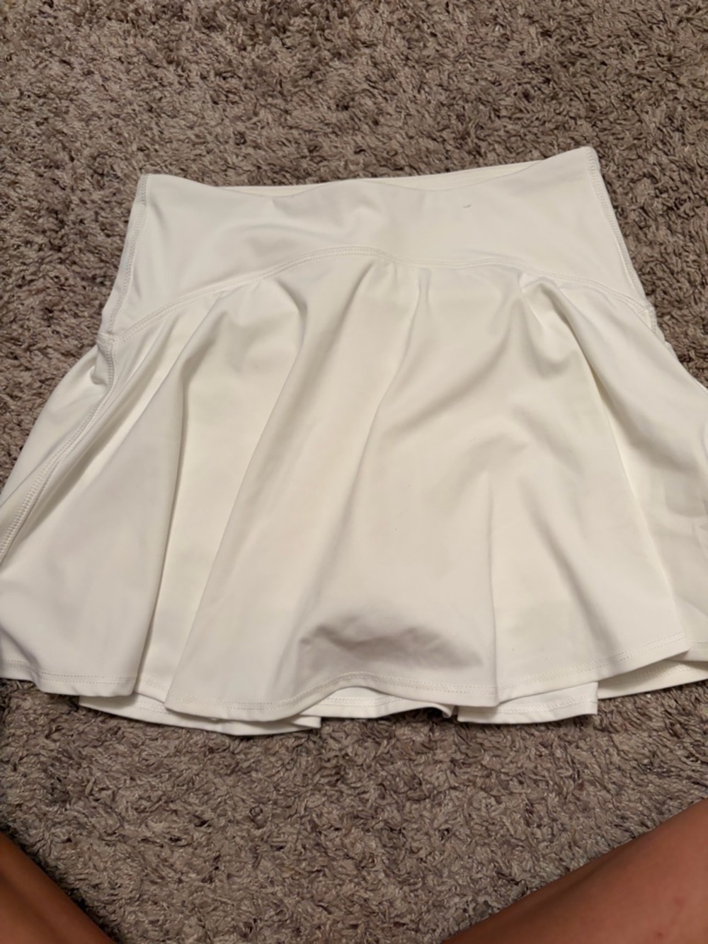 Old Navy White High-Rise Active Skort